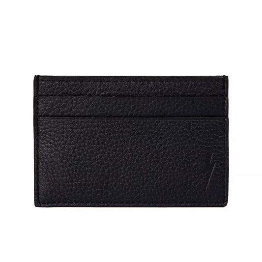 Black Leather Men Wallet