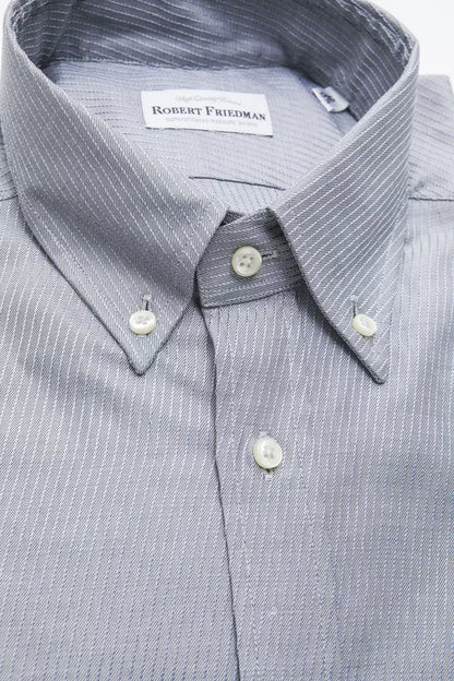 Camisa con botones de algodón beige - Elegancia atemporal