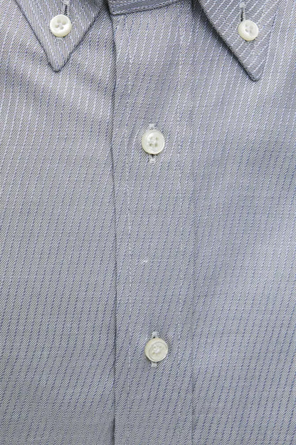 Camisa con botones de algodón beige - Elegancia atemporal