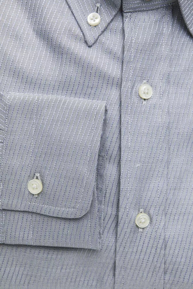 Camisa con botones de algodón beige - Elegancia atemporal