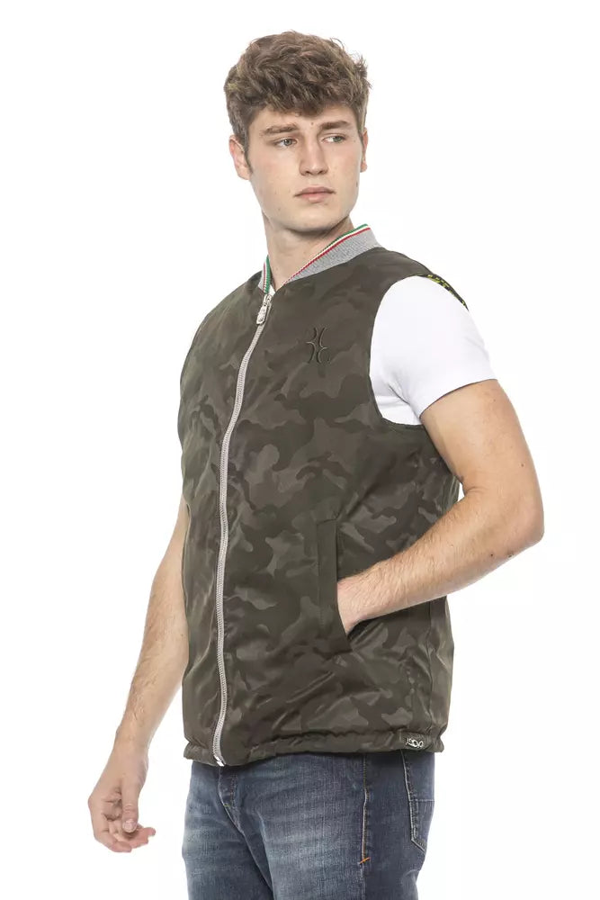 Army Polyester Mens Vest