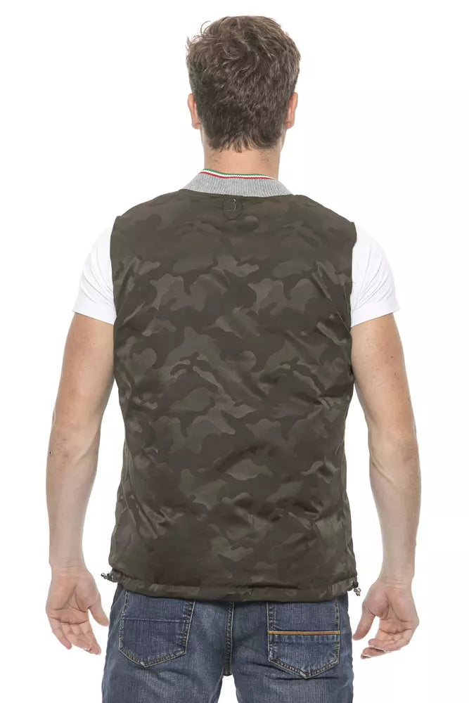 Army Polyester Mens Vest