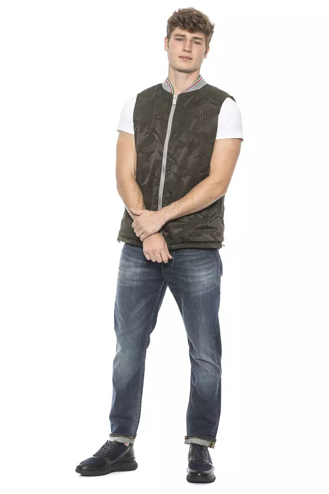 Army Polyester Mens Vest