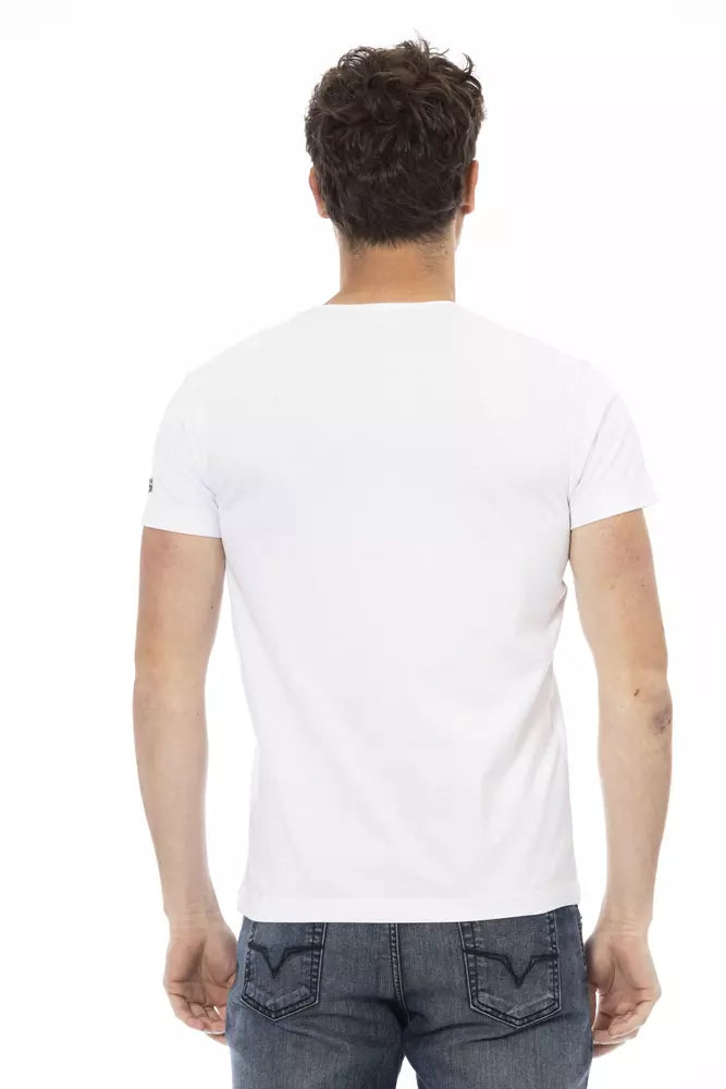 Camiseta Trussardi Action Classic con cuello redondo