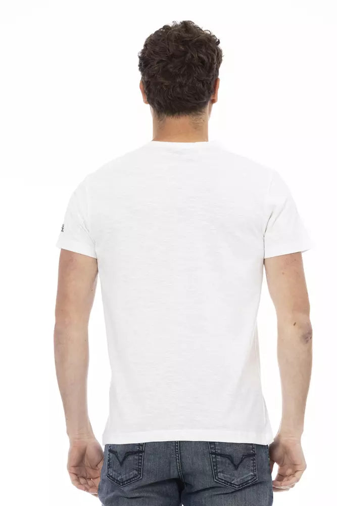 Strak Trussardi Action T-shirt: chic en comfortabel