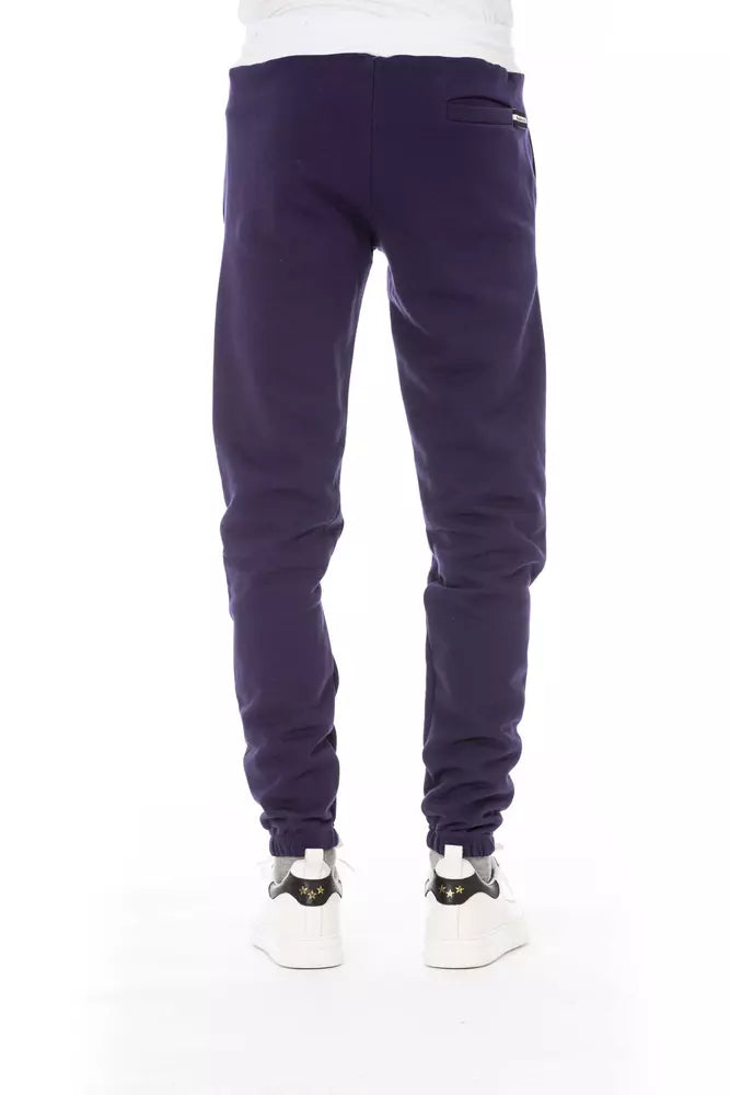 Pantalones deportivos elegantes de polar morado: eleva tu estilo