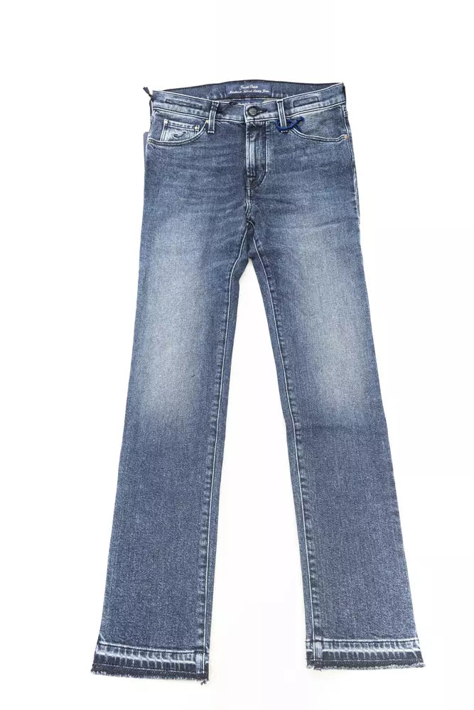 Blue Cotton Women's Slim Jean