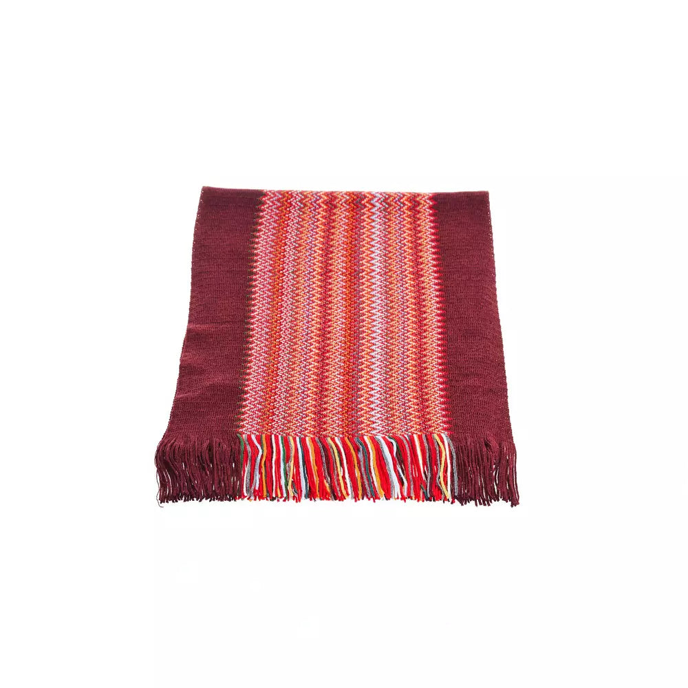 Multicolor Wool Men Scarf