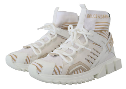 Elegante witbeige SORRENTO sneakers