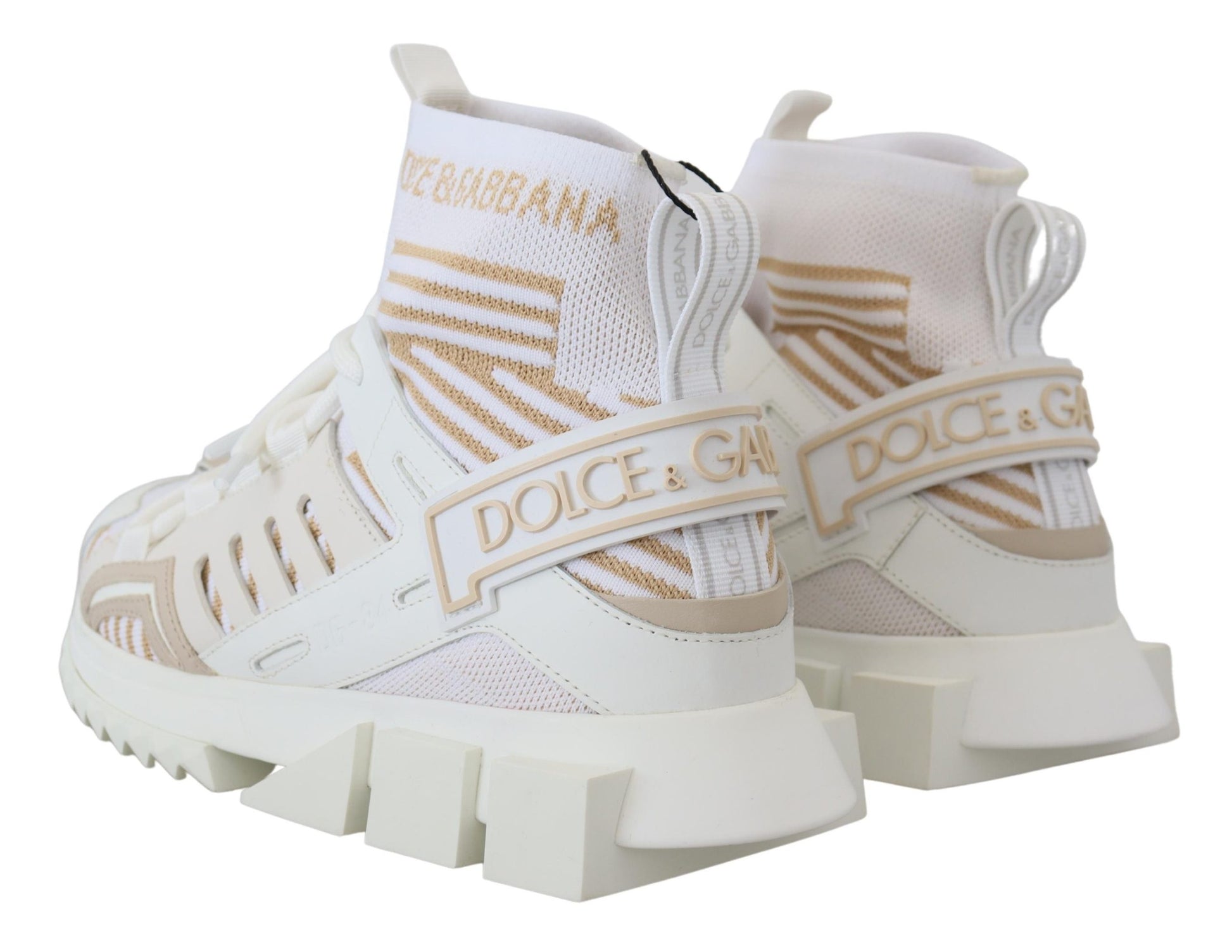 Elegante witbeige SORRENTO sneakers