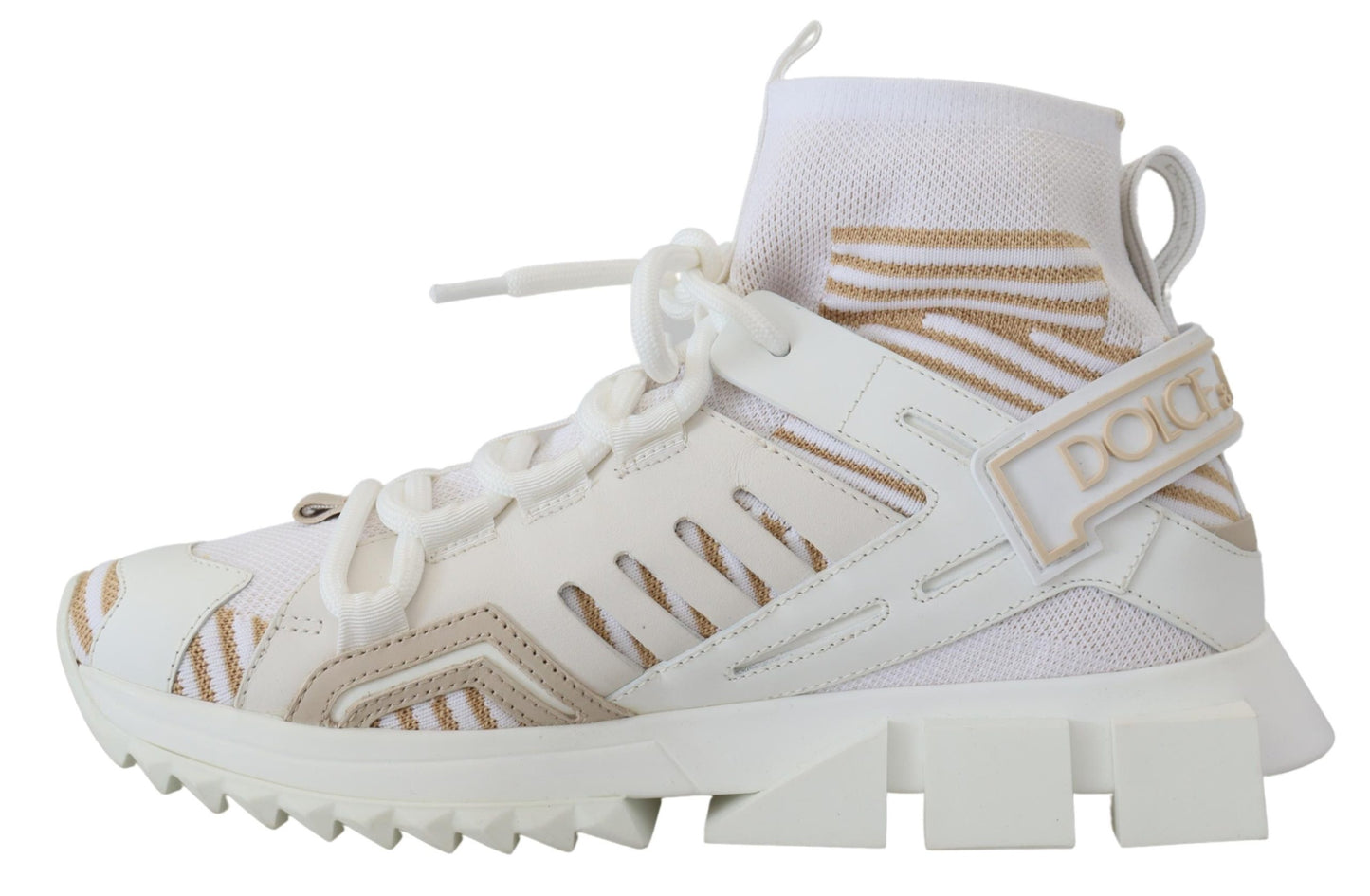 Elegante witbeige SORRENTO sneakers