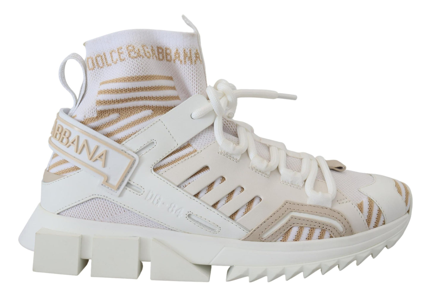 Elegante witbeige SORRENTO sneakers