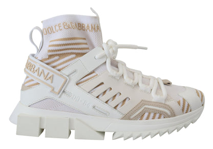 Elegante witbeige SORRENTO sneakers