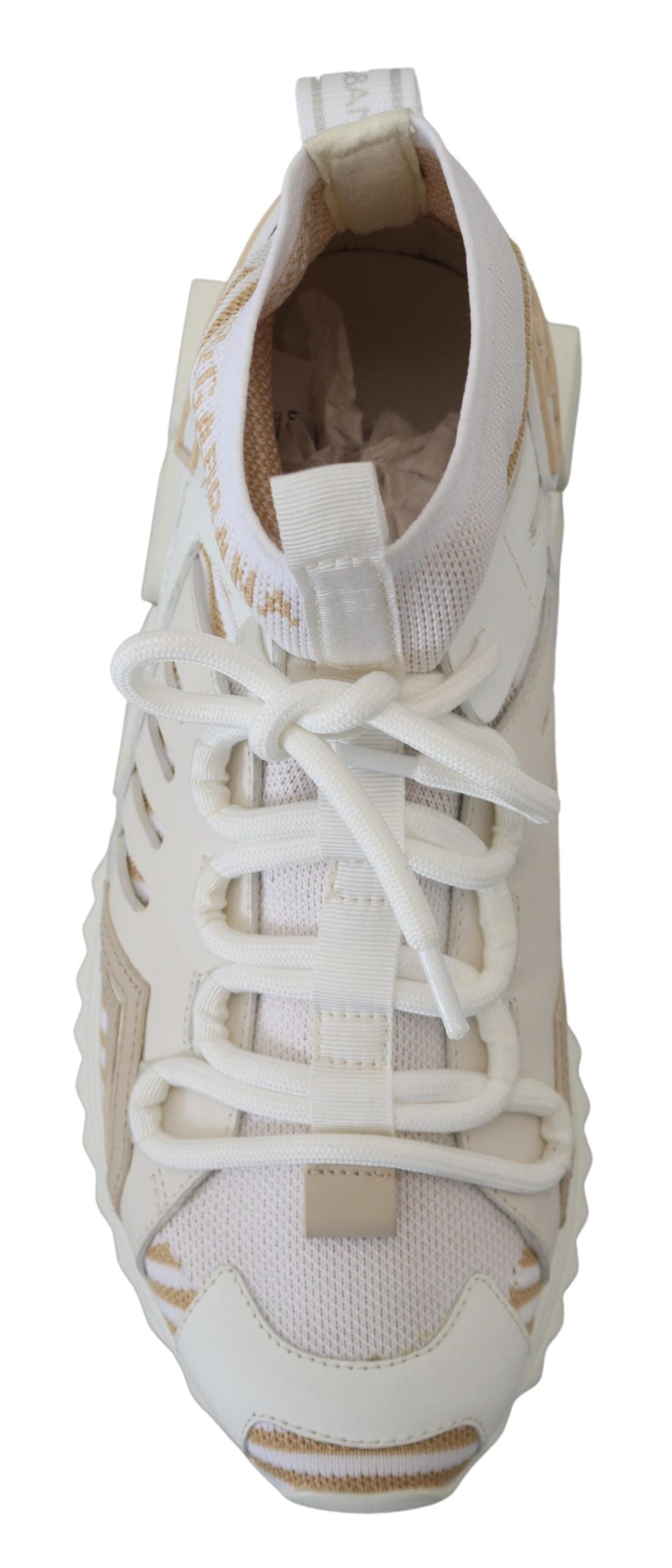 Elegante witbeige SORRENTO sneakers