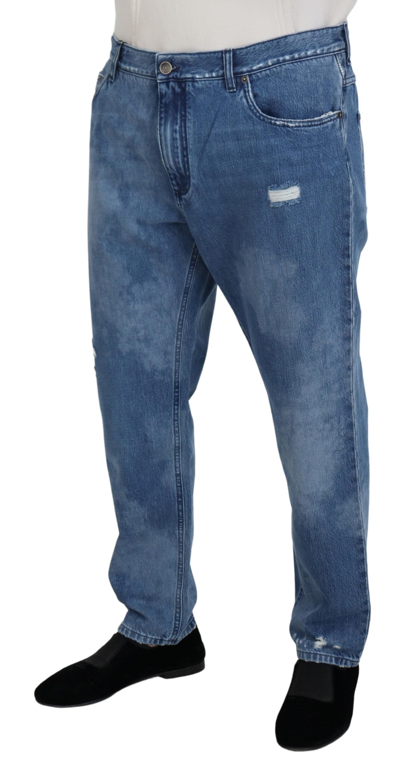 Elite Italiaanse denimbroek