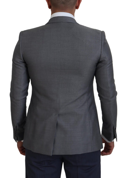 Elegante chaqueta blazer Sicilia gris claro