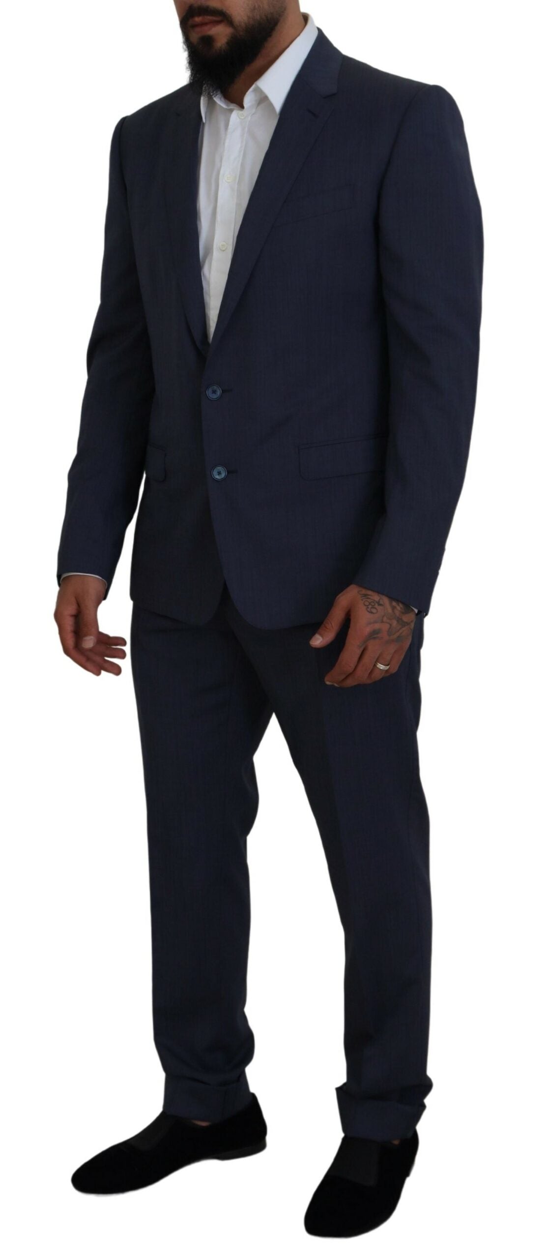 Traje entallado para hombre elegante Blue Martini