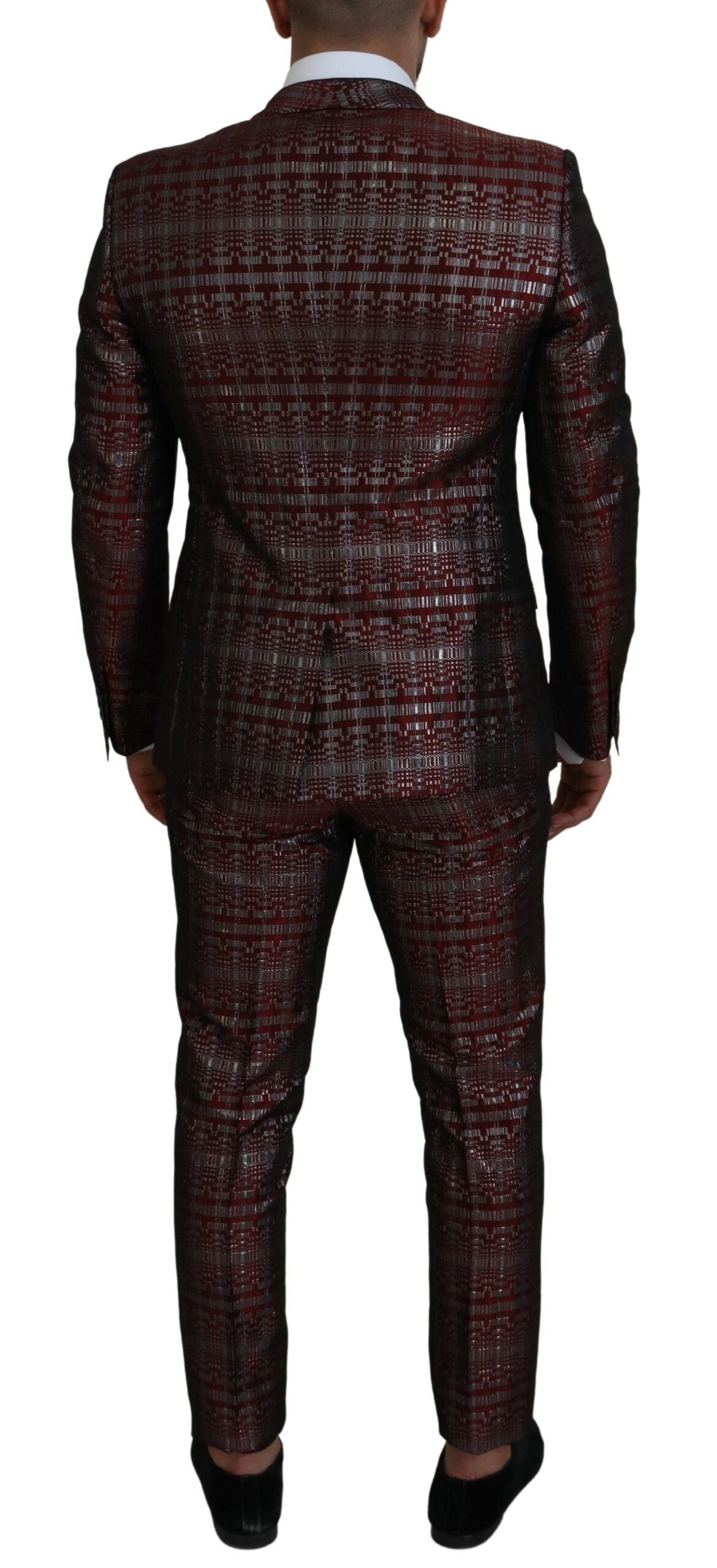 Bordeaux Fantasy Slim Fit Two-Piece Suit