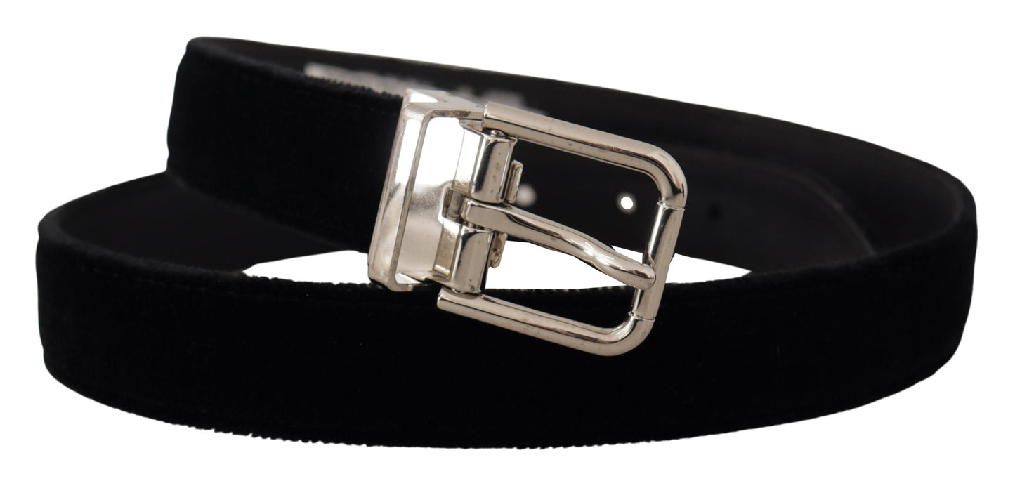 Elegante Grosgrain leren riem