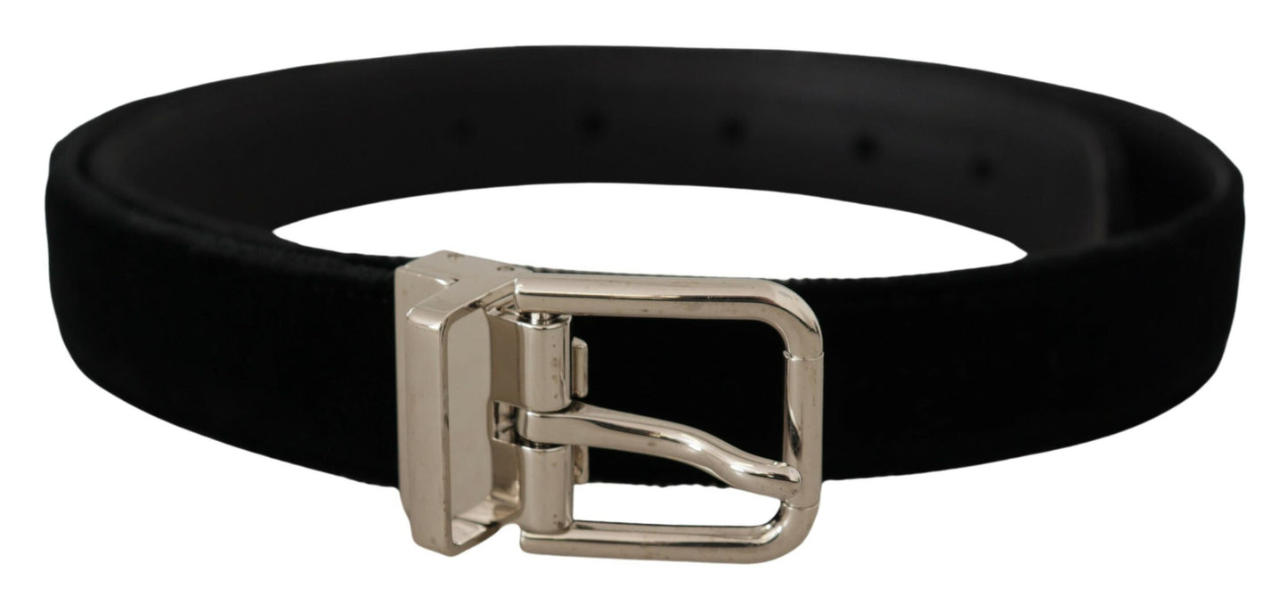 Elegante Grosgrain leren riem