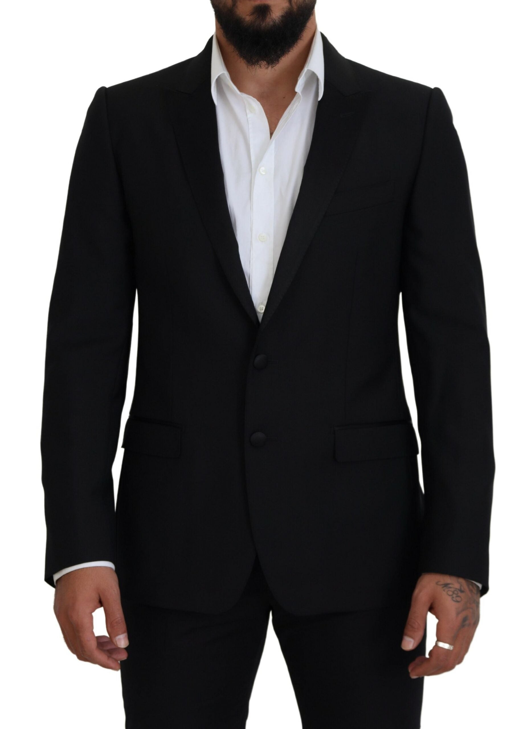 Elegante blazer formal negro Martini