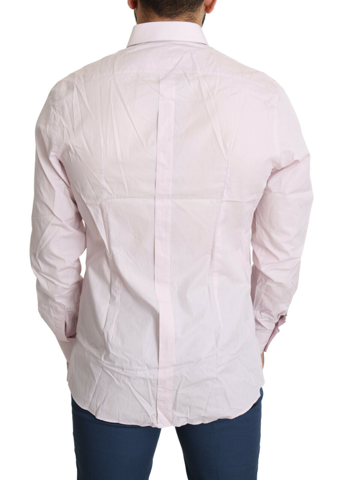 Elegant Slim Fit Pink Dress Shirt