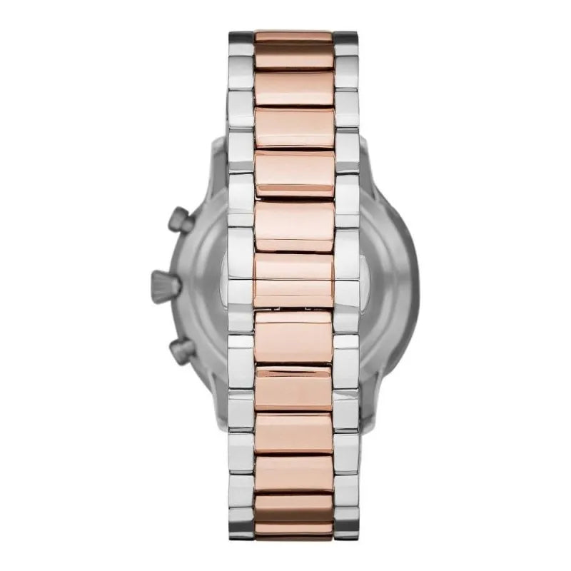 Elegante reloj bicolor para hombre