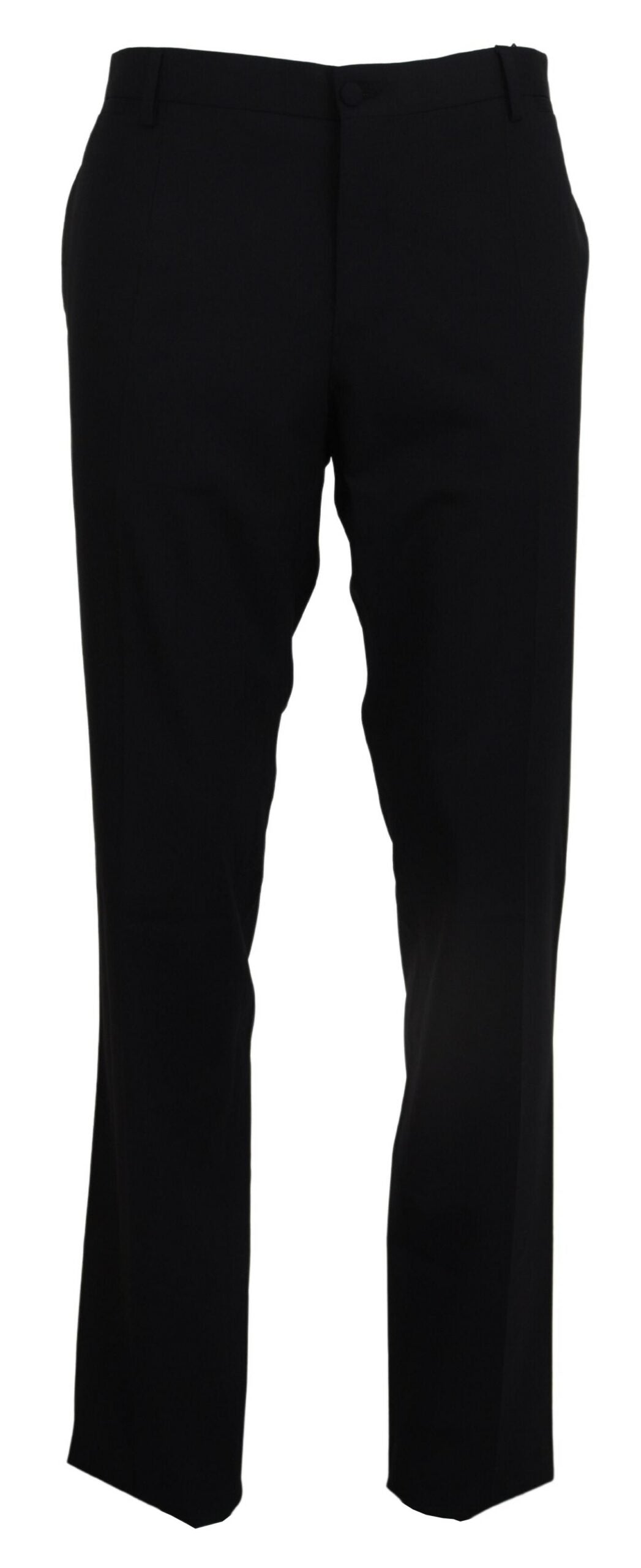 Elegante slim-fit broek van wolmix