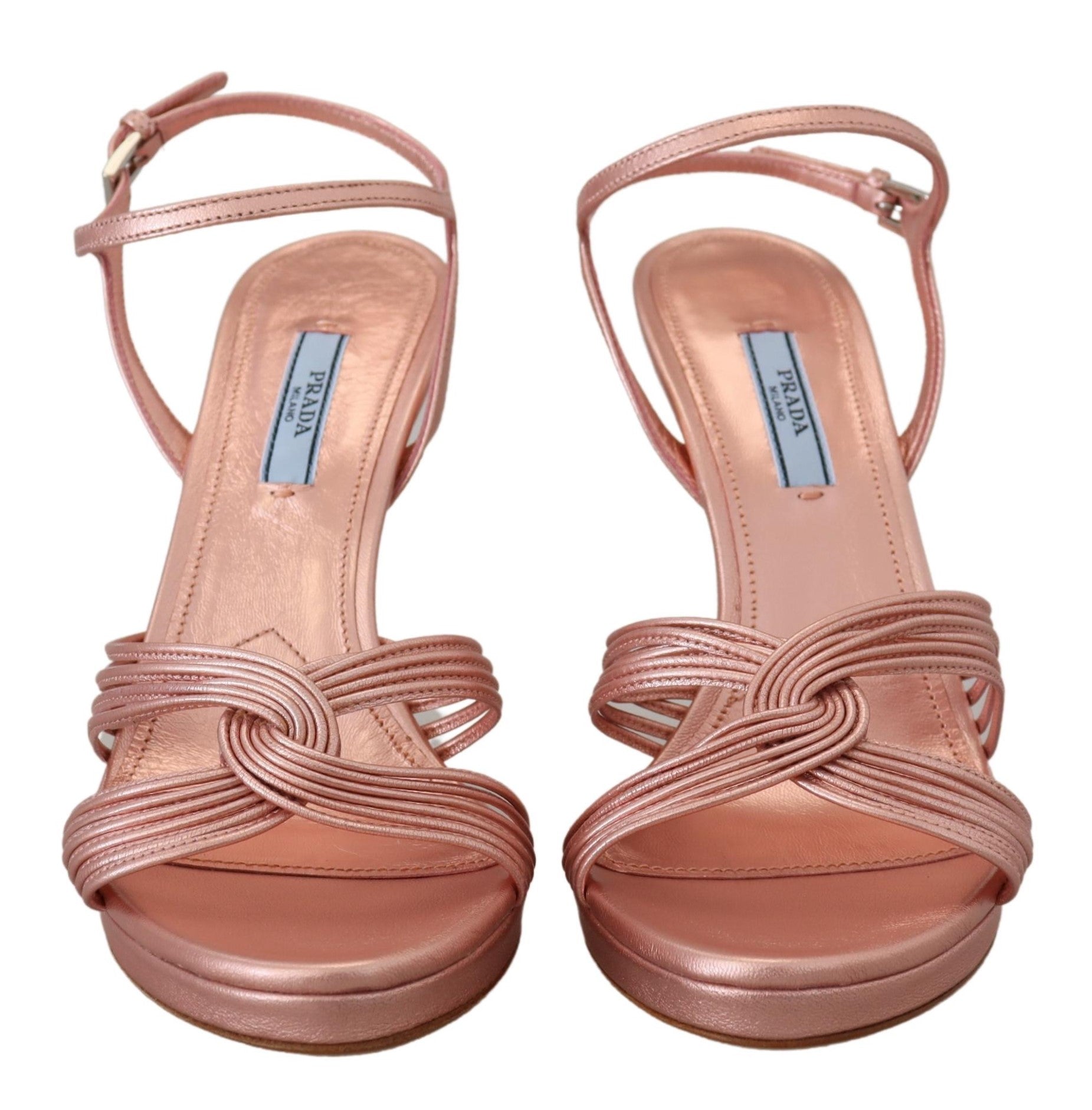 Elegante roze naaldhak sandalen