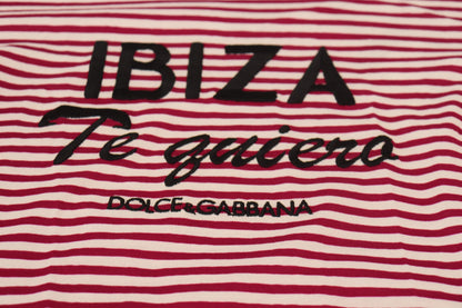 Exclusive Striped Ibiza Crew Neck Tee