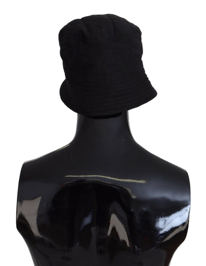 Elegant Black Bucket Cap