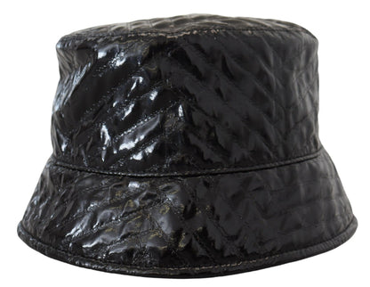 Gorra de pescador negra elegante