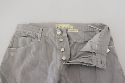 Sleek Regular Denim Gray Jeans