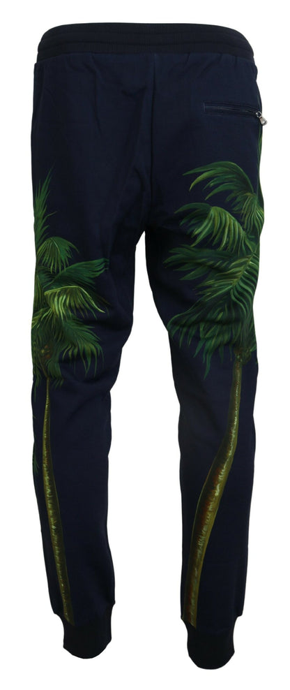 Elegante katoenen joggingbroek met printontwerp