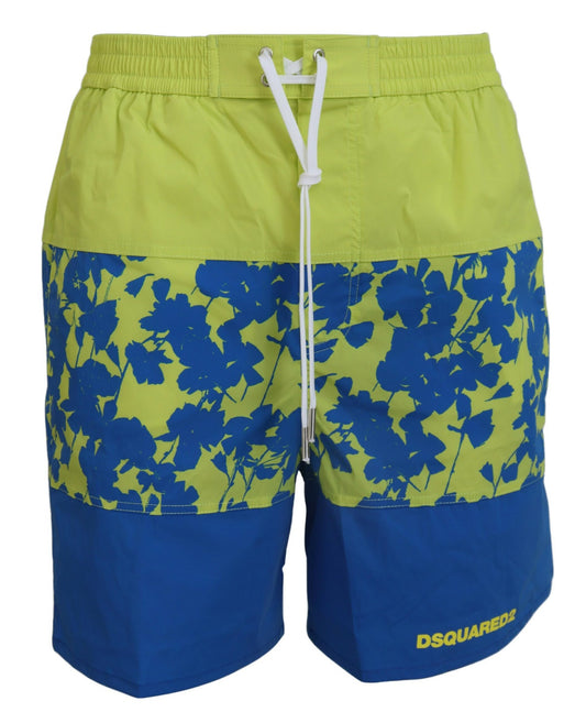 Prachtige blauwgroene zwemshortboxer