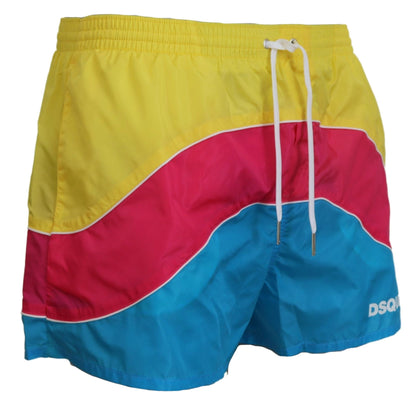 Exclusivo Boxer tipo shorts de baño multicolor