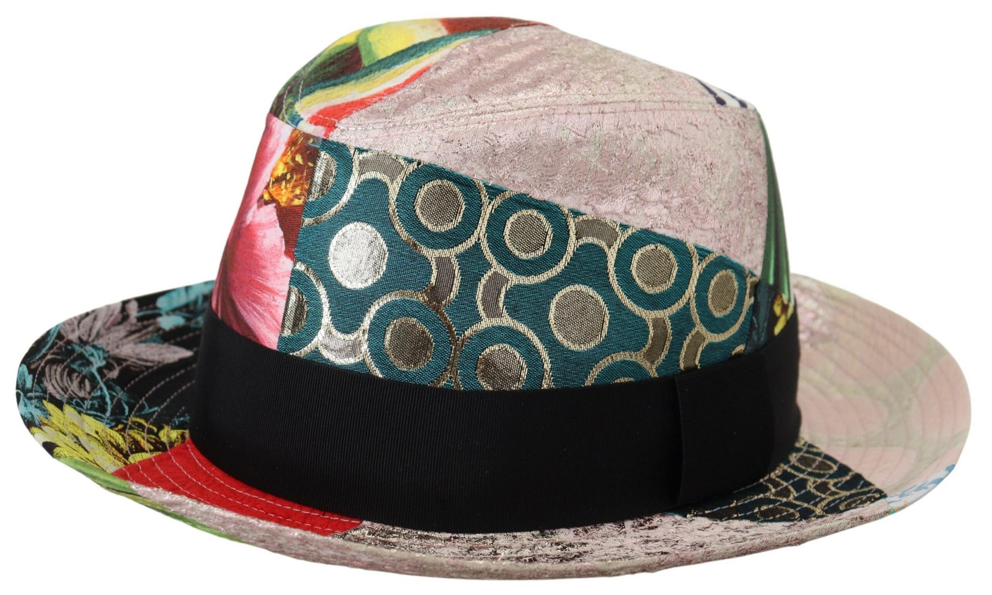 Gorra Fedora multicolor ecléctica y elegante