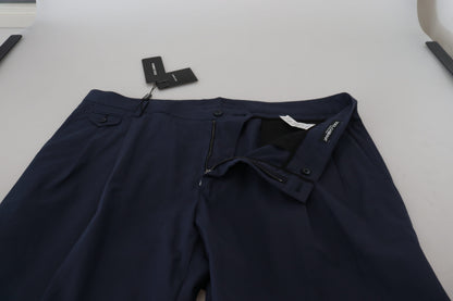 Pantalón chino elegante azul oscuro