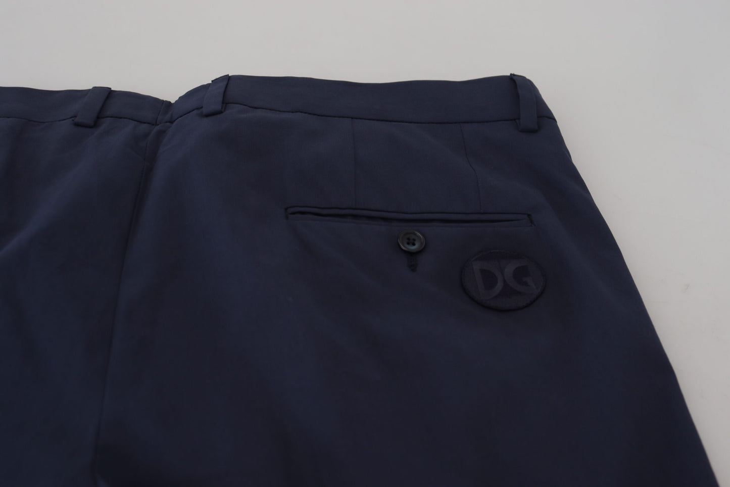 Pantalón chino elegante azul oscuro