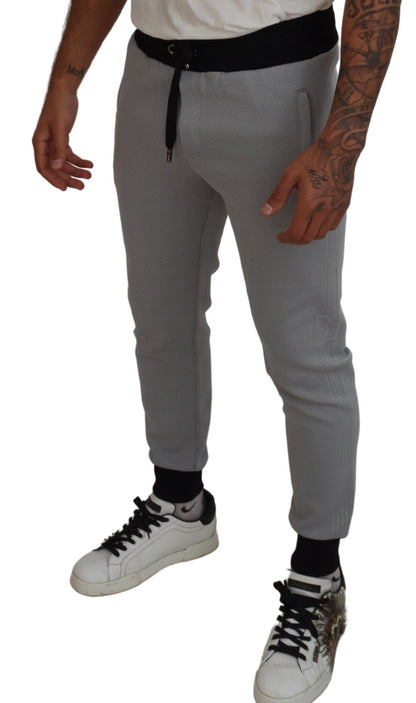 Pantalones jogger grises elegantes