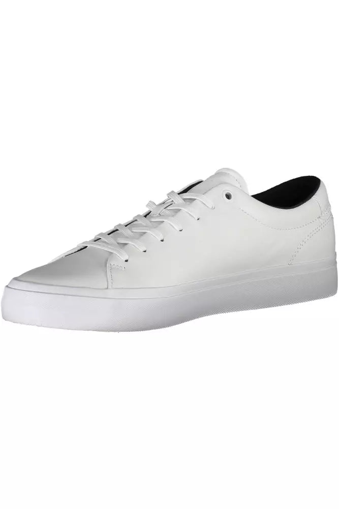 White Leather Men Sneaker