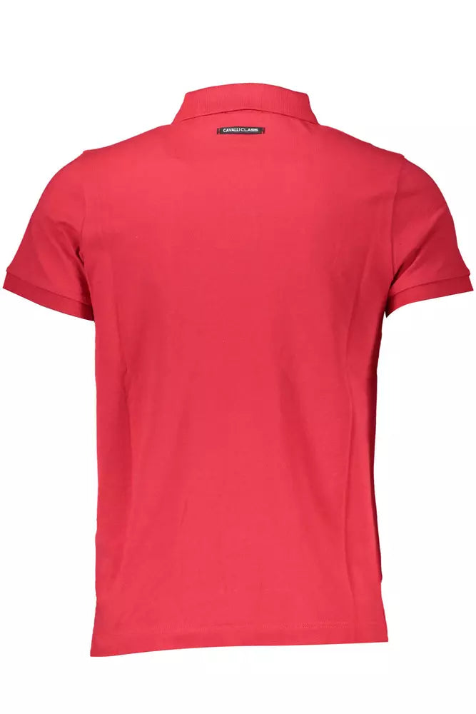 Elegant Pink Cotton Polo for the Discerning Gentleman