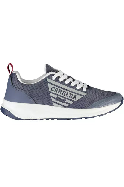 Zapatilla deportiva con cordones y detalle de logotipo