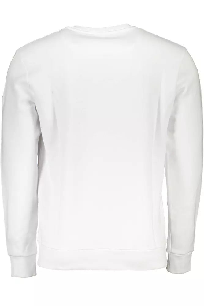 Elegant White Crew Neck Sweater