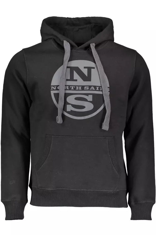 Classic Black Hooded Sweatshirt