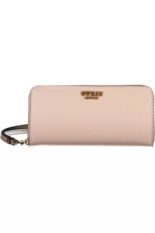 Elegant Pink Multipurpose Ladies' Wallet