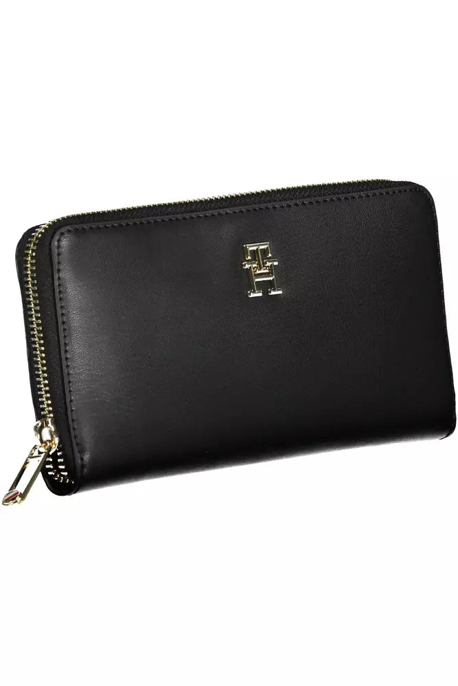 Black Polyethylene Women Wallet