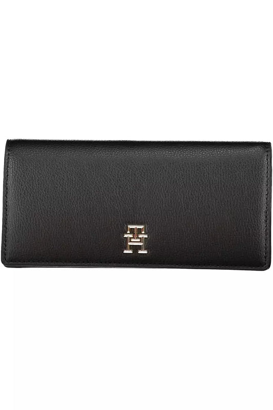 Black Polyethylene Women Wallet