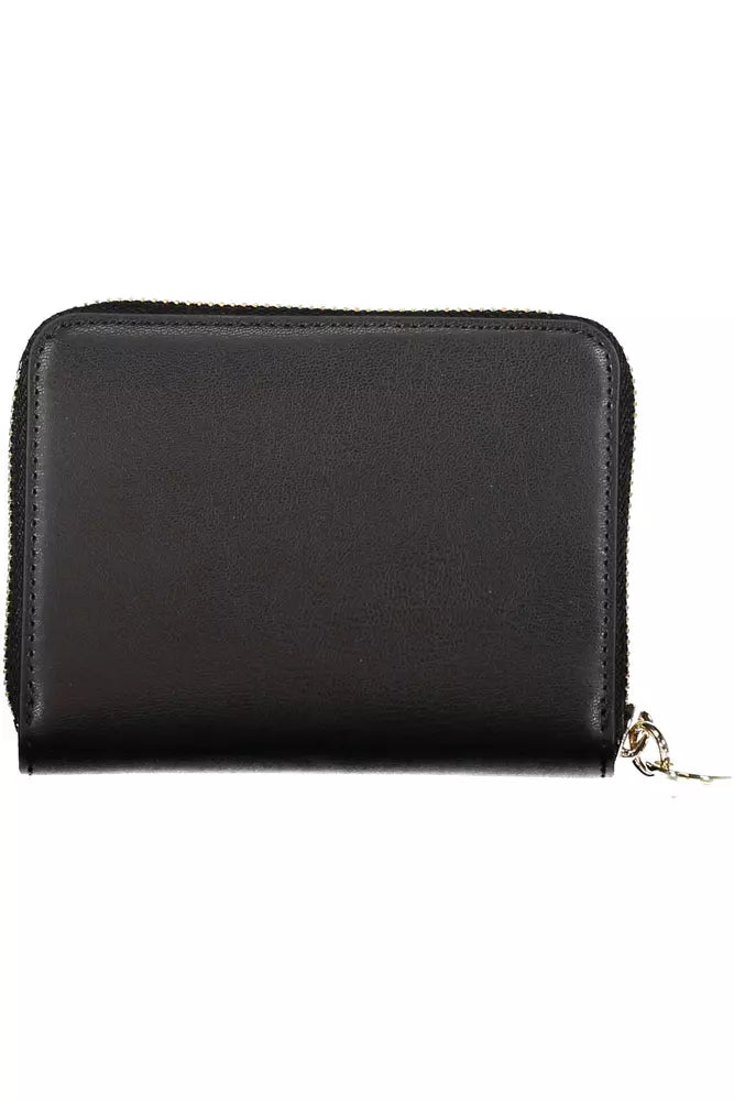 Black Polyethylene Women Wallet