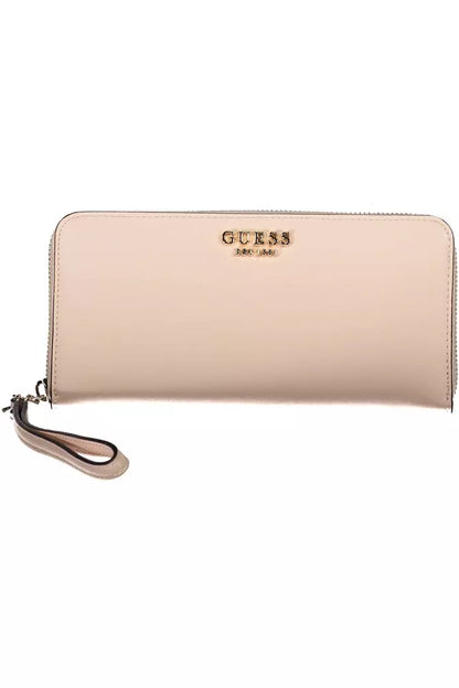 Cartera Multicompartimentos Polietileno Rosa Chic